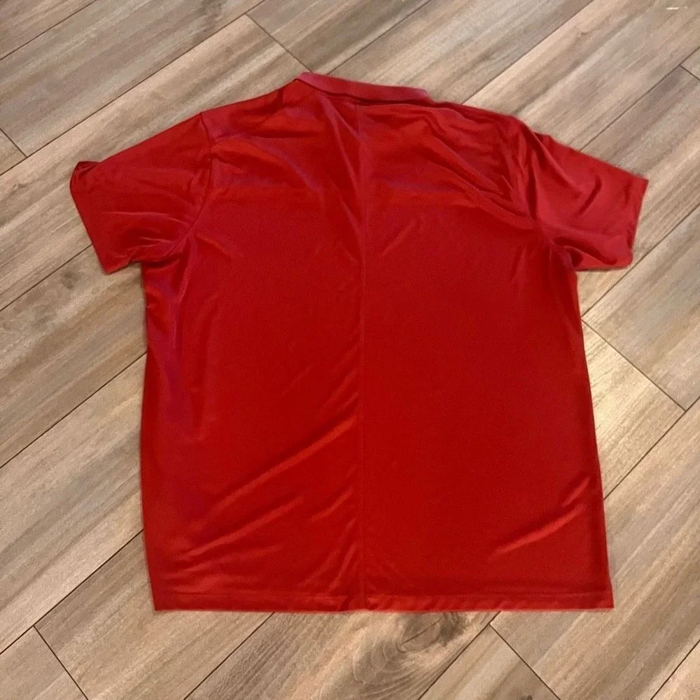Jordan‎ Nike Oklahoma Red Athletic Polo Men 2XL Bin D-34